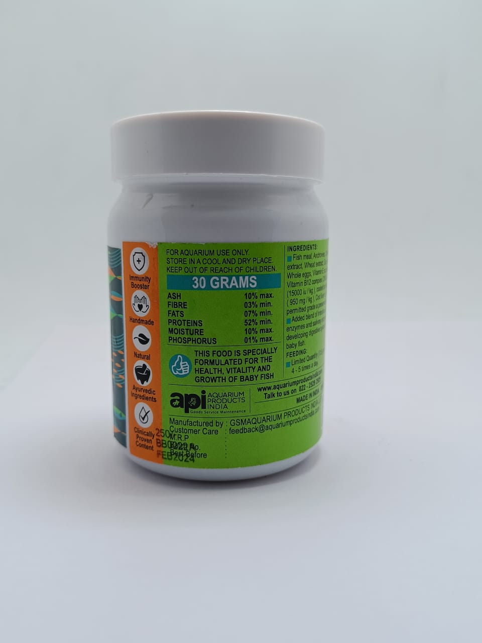 API Life Aayu Fish Food - baby bites – 30g