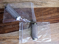 Canister inlet pipe mesh