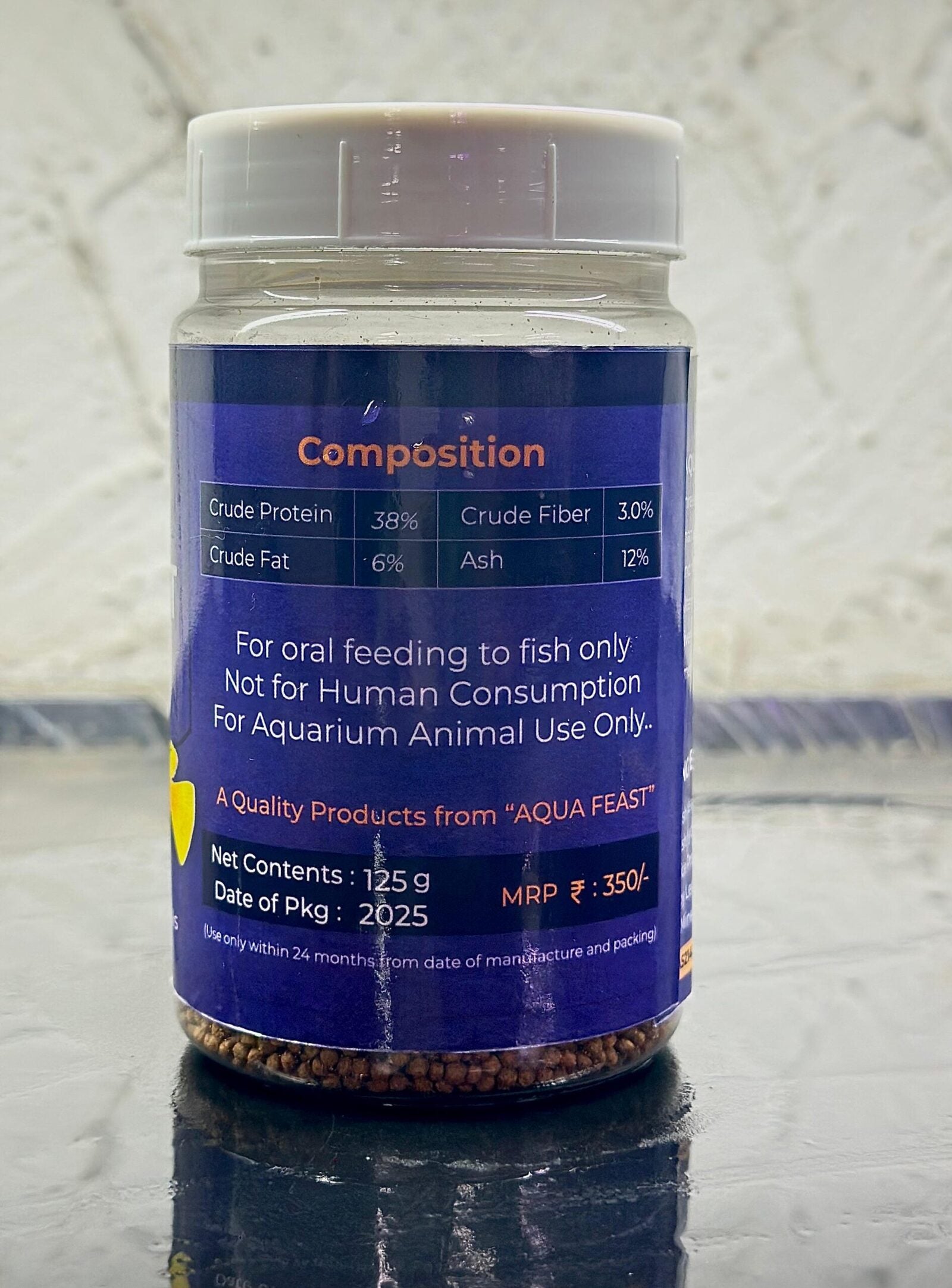 Aqua Feast Cichlid Feed – 125 g ( (2)