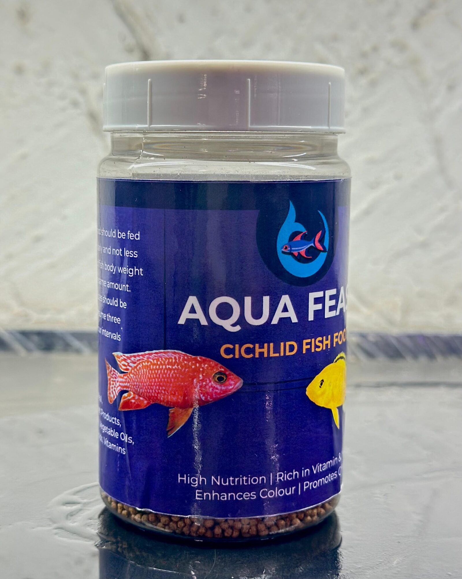 Aqua Feast Cichlid Feed – 125 g ( (3)