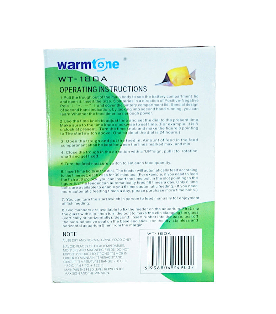 WarmTone Automatic Food Timer WT-180A