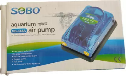 SOBO 348 A – Dual Air Pump Low Noise
