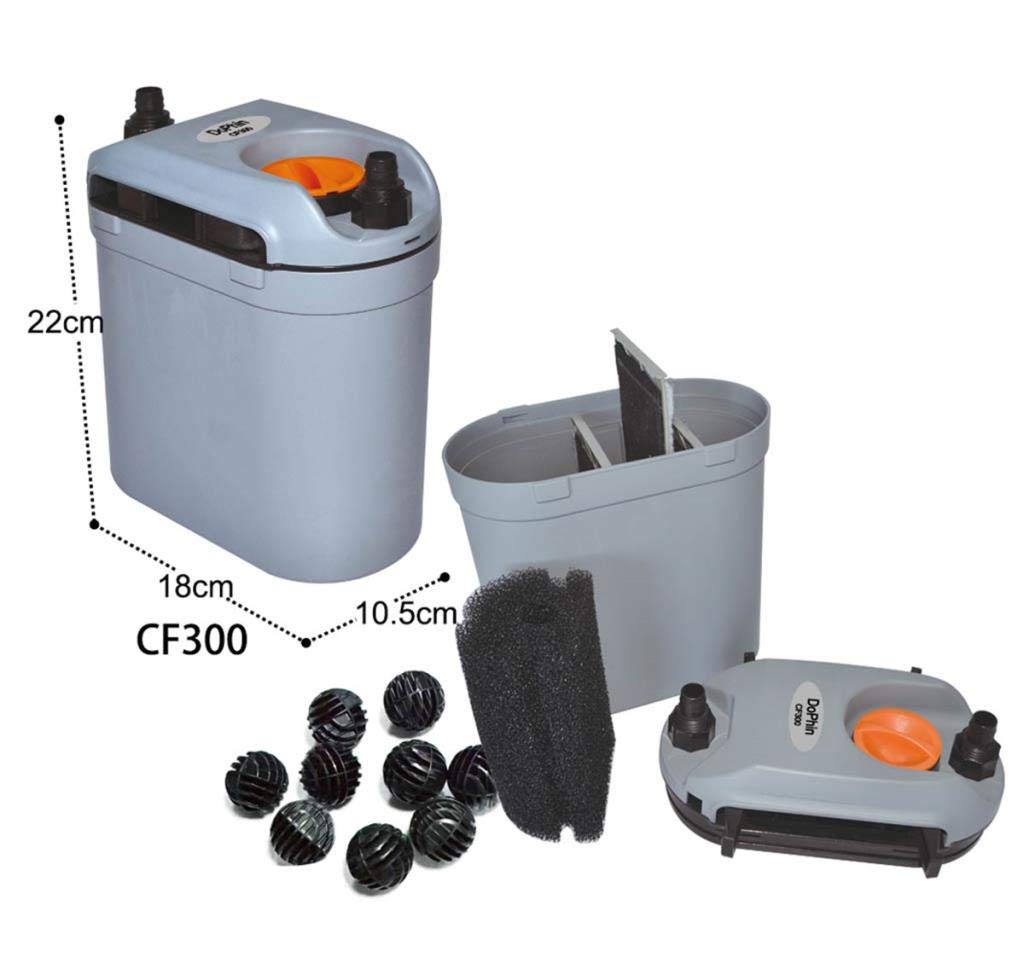 Dophin CF300 Mini Canister Aquarium Filter img2