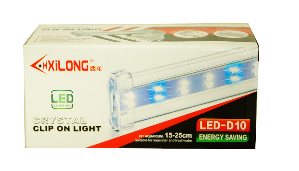Crystal D – 10 Clip On Light