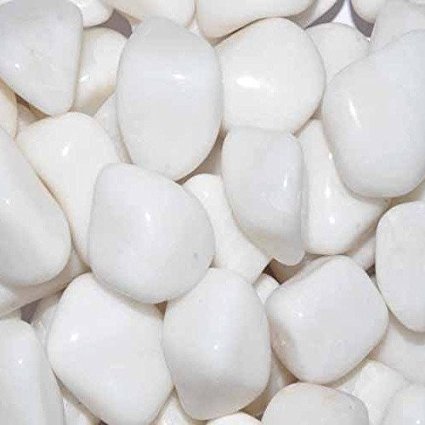 White Pebbles big – 1 kg