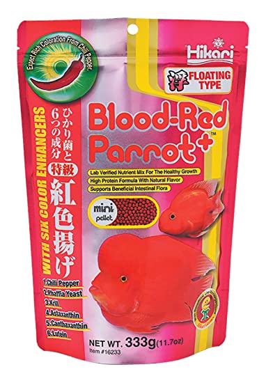 Hikari Blood Red Parrot Plus Medium Pellet