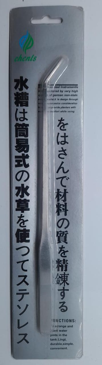 Stainless Steel Curved Tweezers