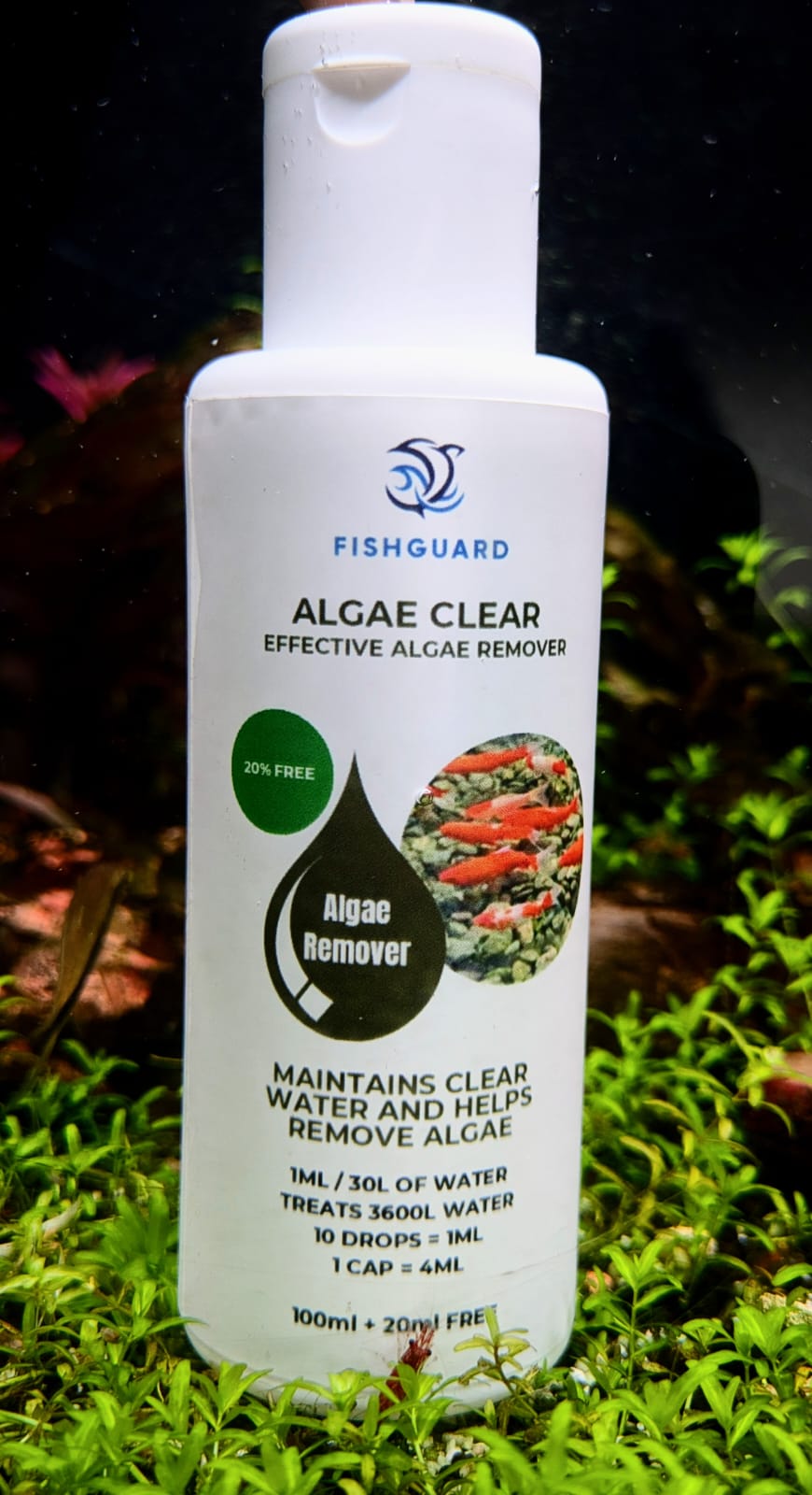 FishGuard – Algae Clear [100ml + 20ml]