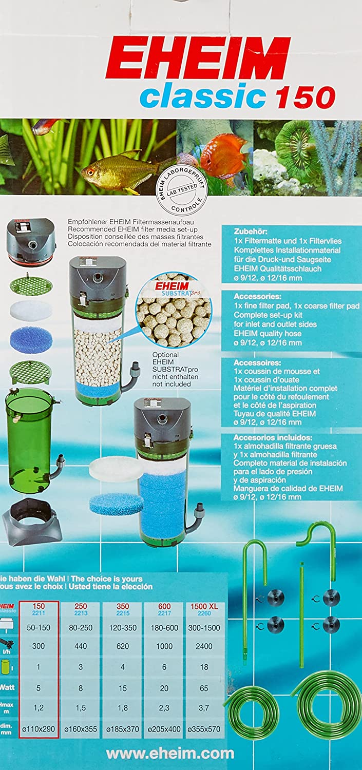Eheim Classic- 150 Canister filter