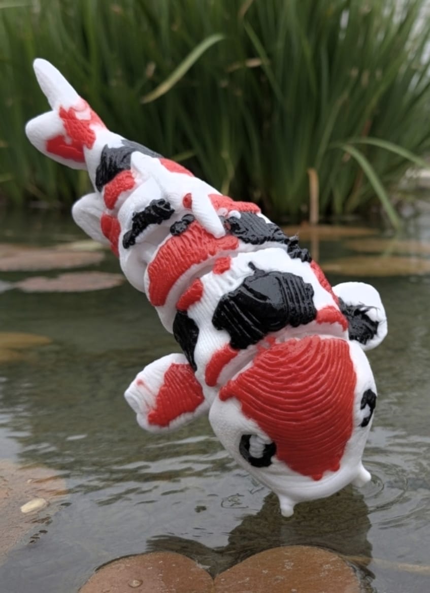 3D Koi Fish (Small) - Single