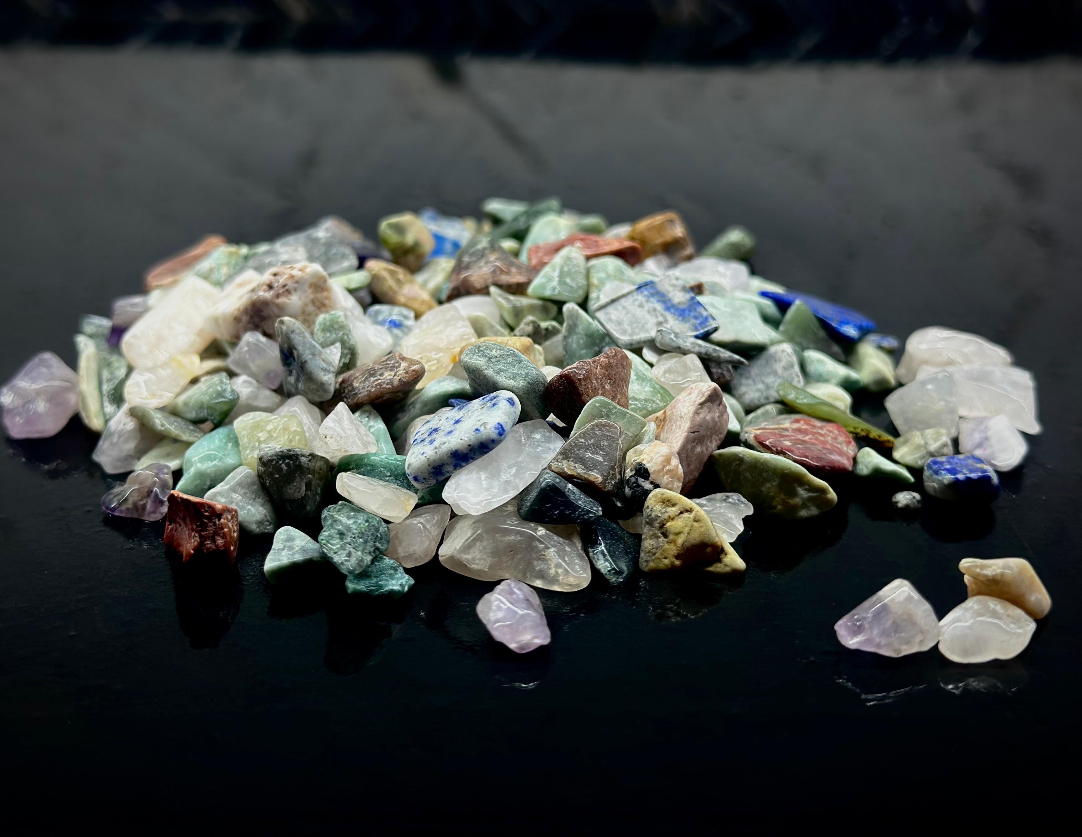 Niwa-ishi (庭石) series : Mixed Natural Stone Chips 500g