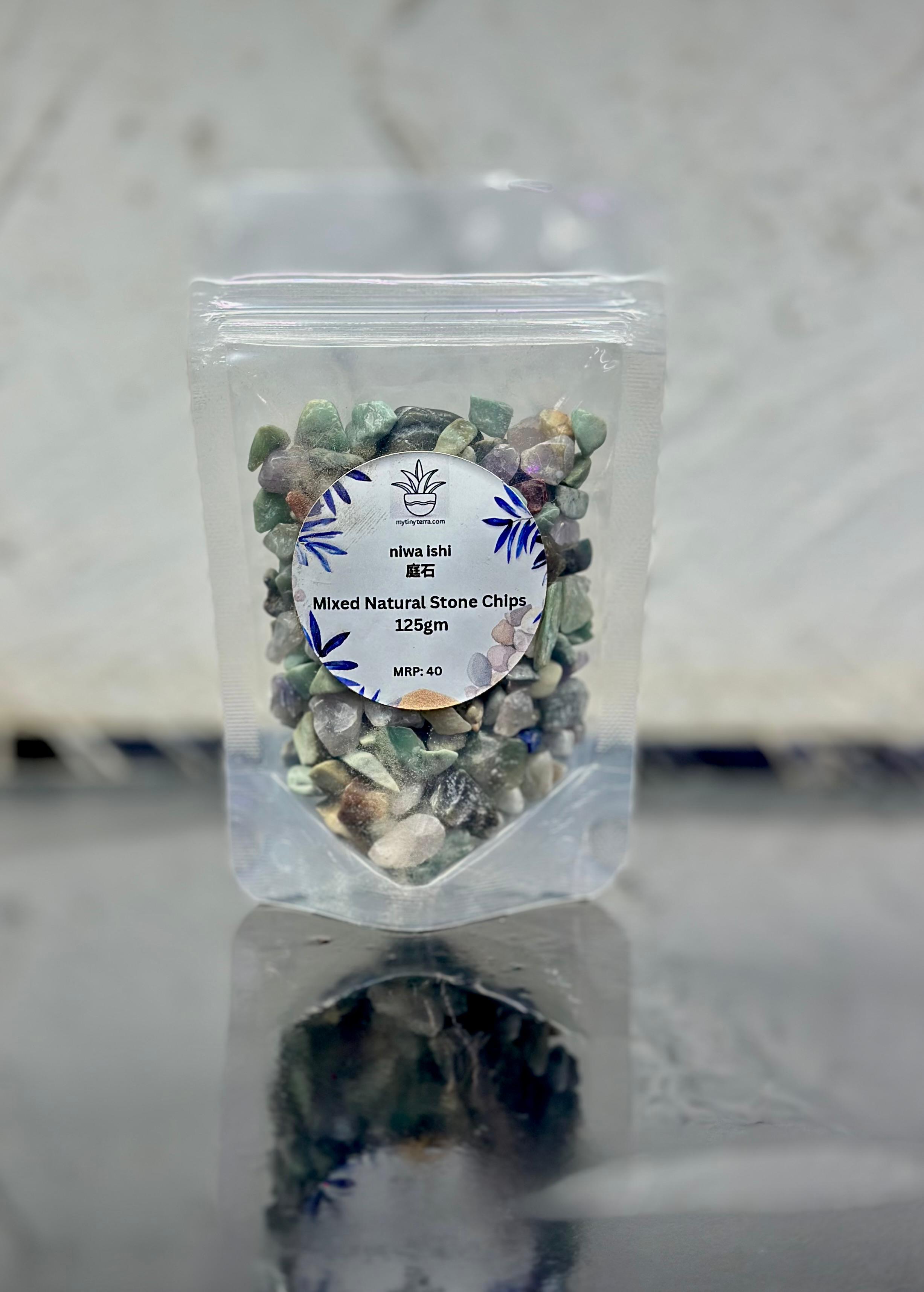 Niwa-ishi (庭石) series : Mixed Natural Stone Chips 125g