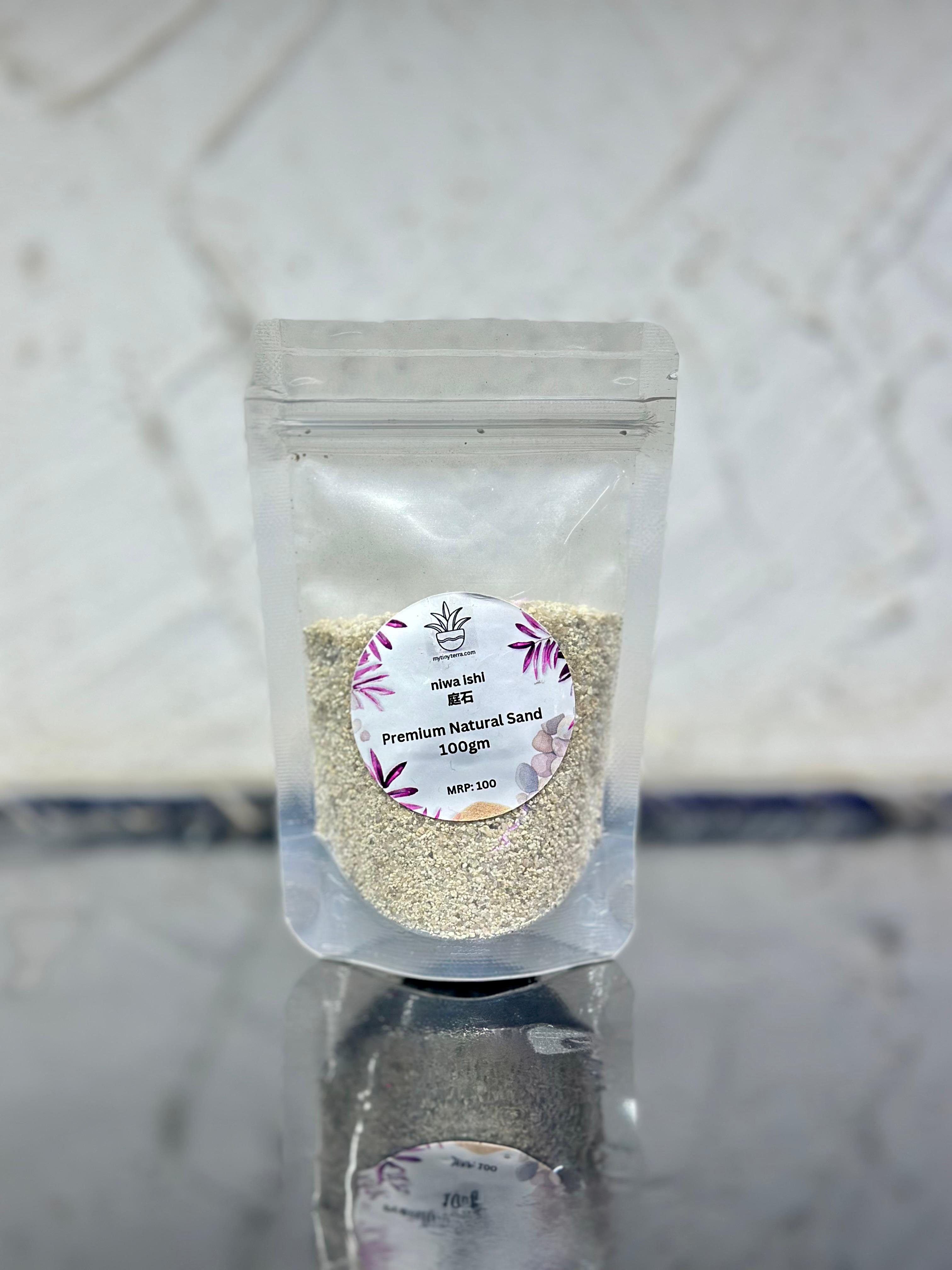 Niwa-ishi (庭石) series : Premium Natural Sand - 100g (Pack)