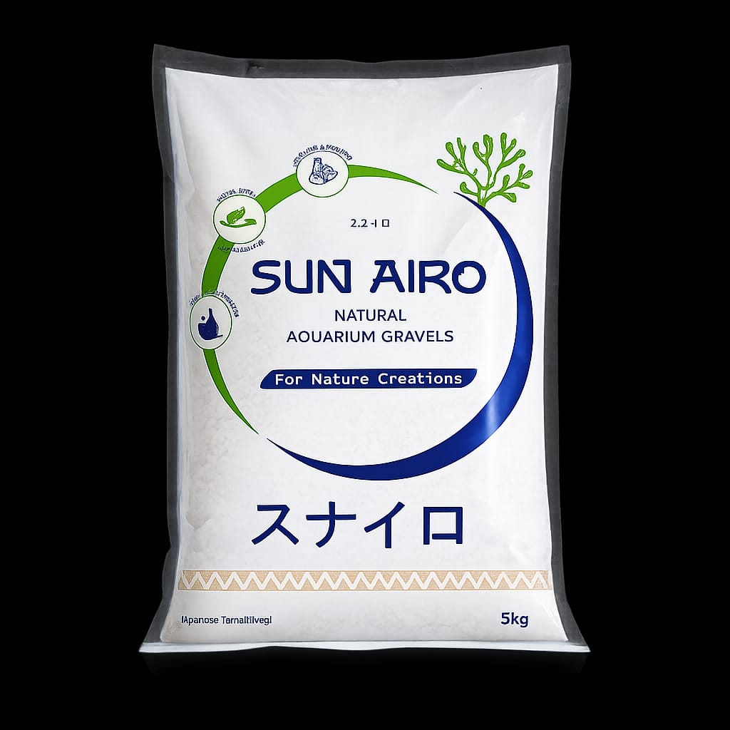 Sun Airo – Natural Aquarium Sand - (5kg-Bag)