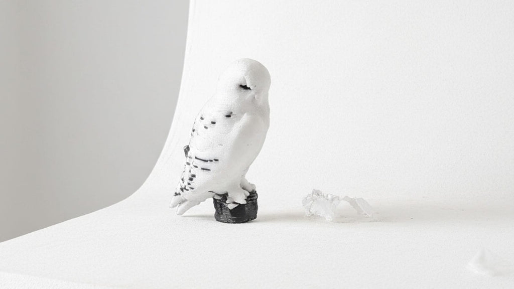 3D Arctic Owl (Small) - Single