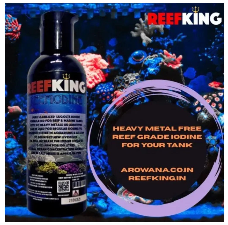 Reefking Reef Iodine for marine tanks with no heavy metals