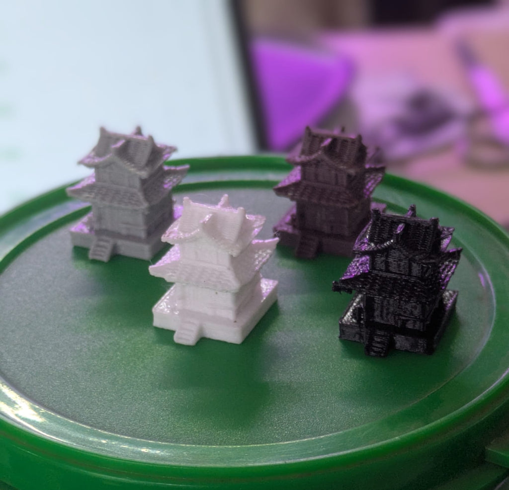 Micro Japanese-Style House Miniature