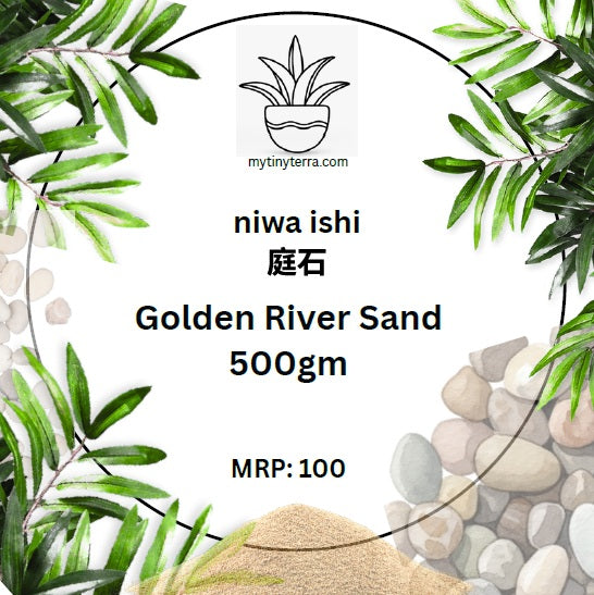 Niwa-ishi (庭石) – Golden River Sand - 500g