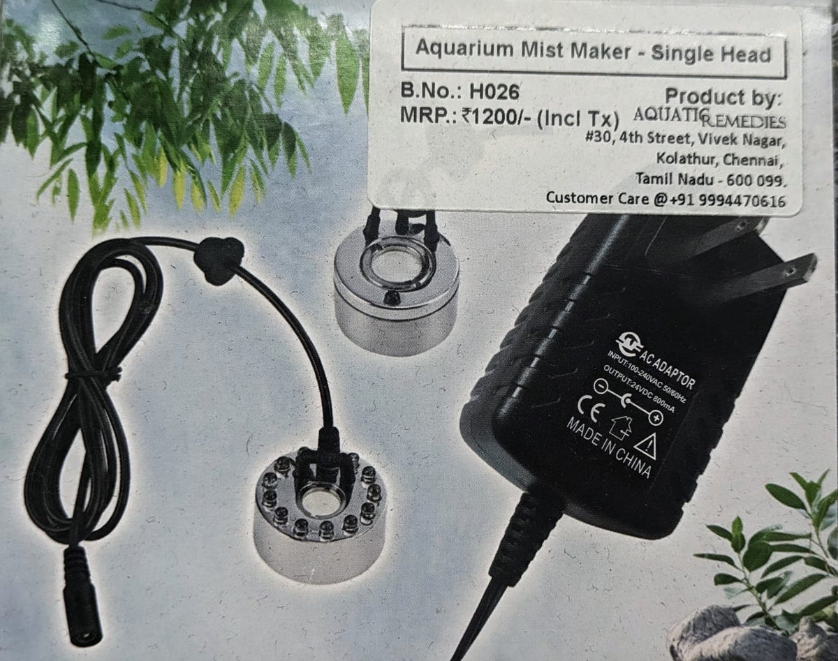 Aquatic Remedies Single Head Mist Maker