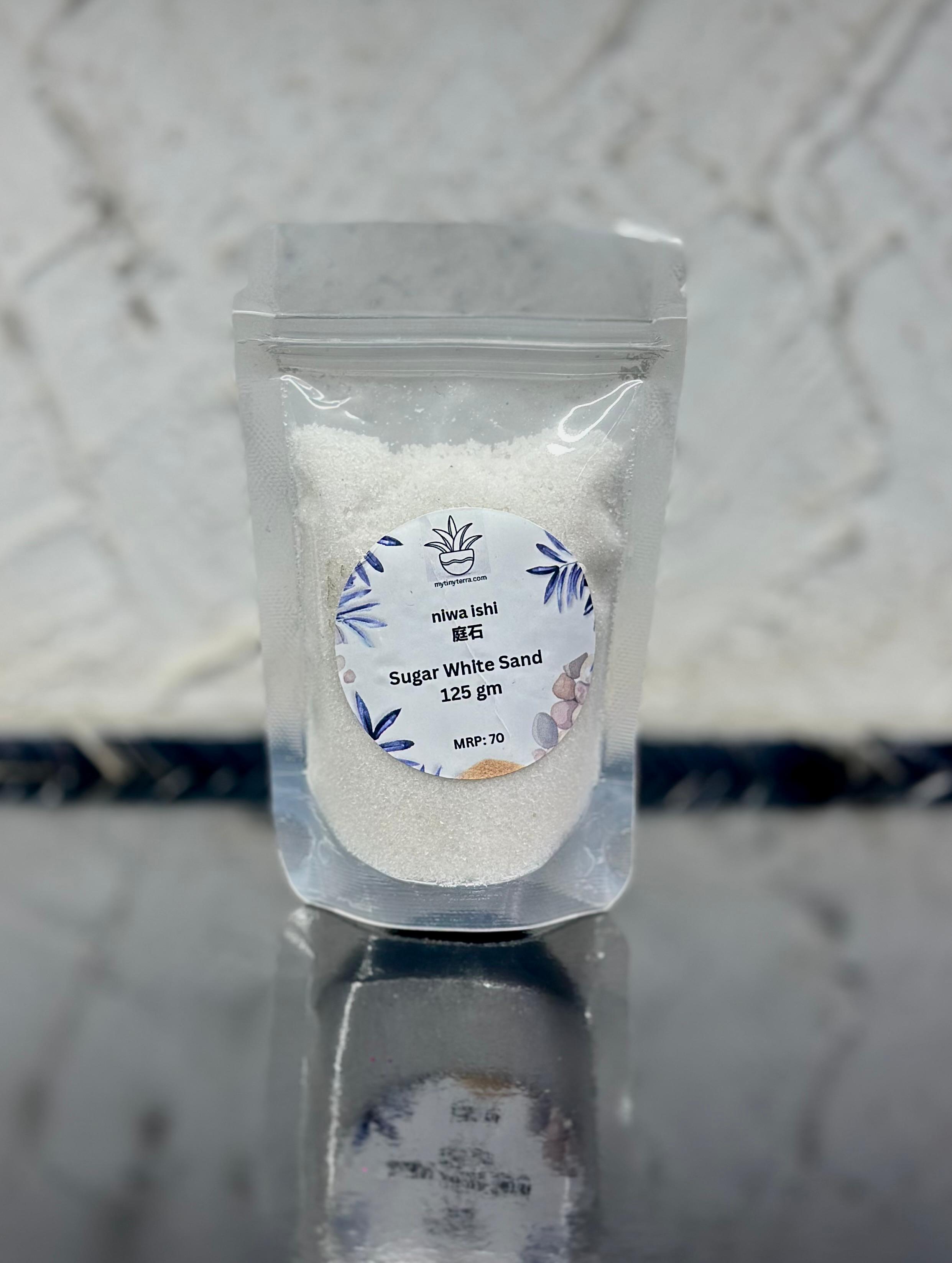 Niwa-ishi (庭石) series : Sugar White Sand – 125g