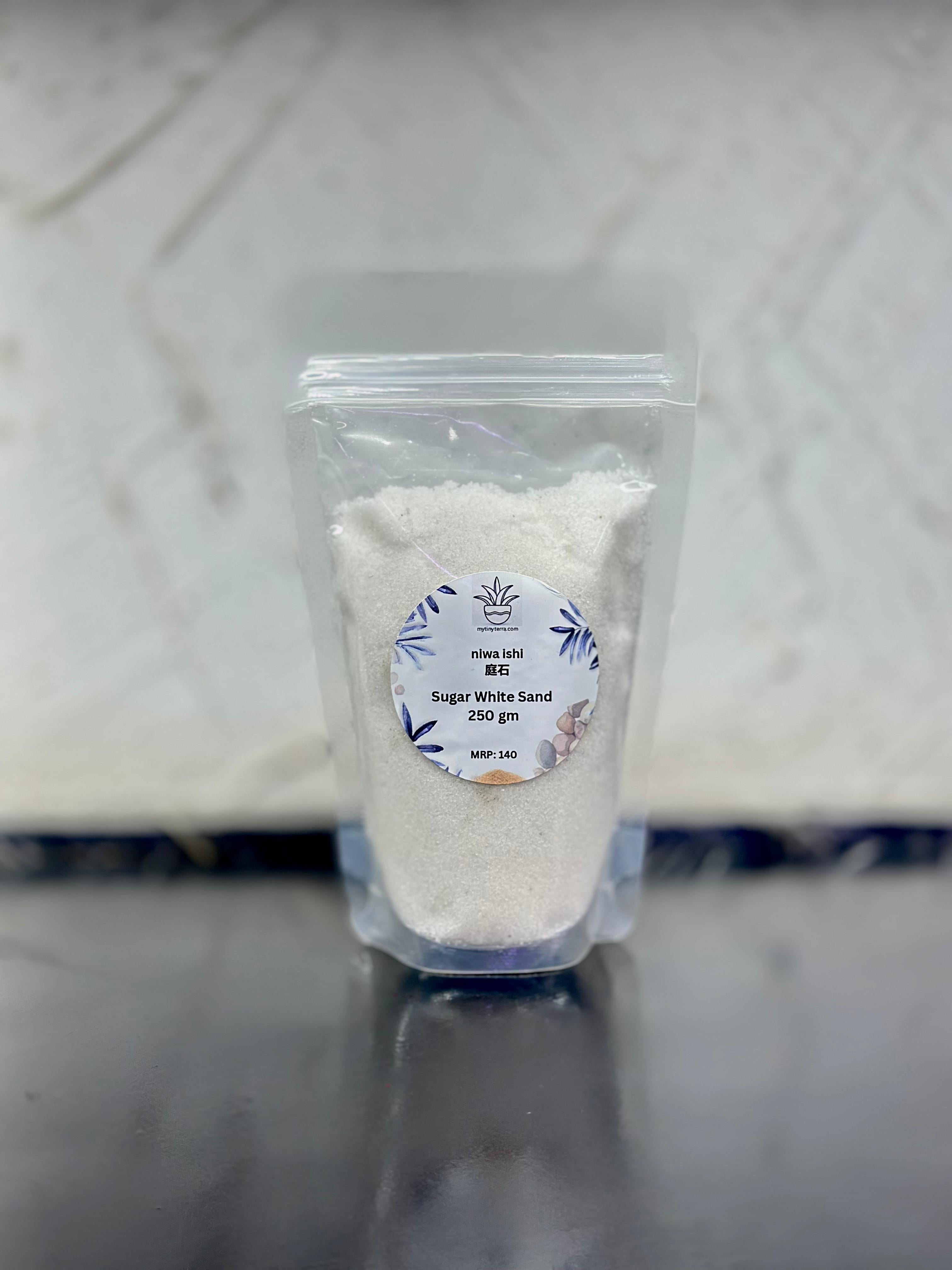 Niwa-ishi (庭石) series : Sugar White Sand – 250g