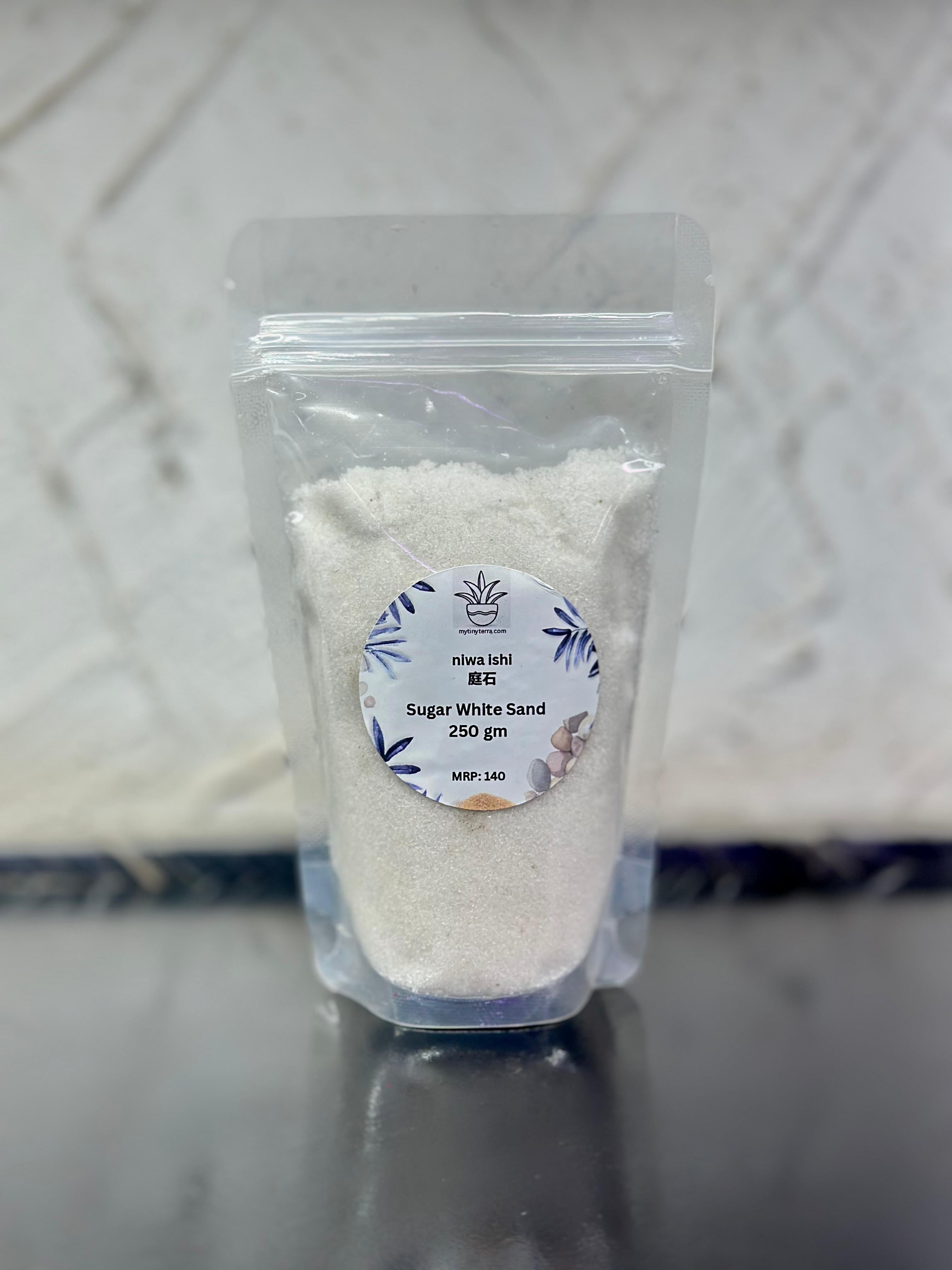 Niwa-ishi (庭石) series : Sugar White Sand – 250g