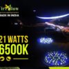 Fireglow White Led Aquarium Light 21watts/6500K